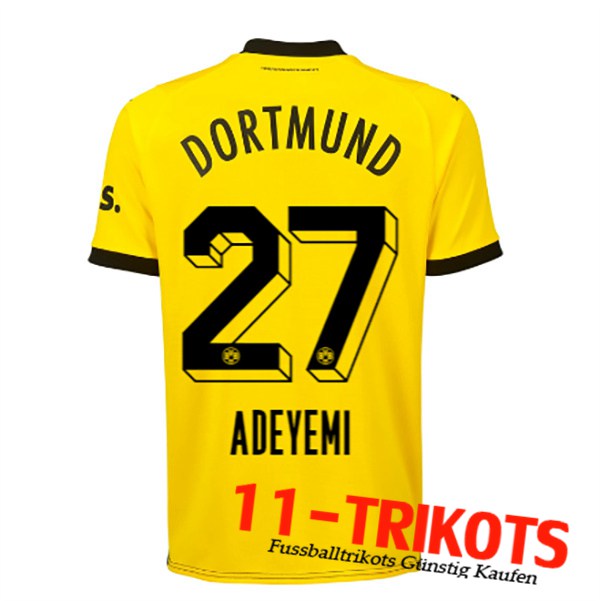 Dortmund BVB (ADEYEMI #27) 2023/2024 Heimtrikot