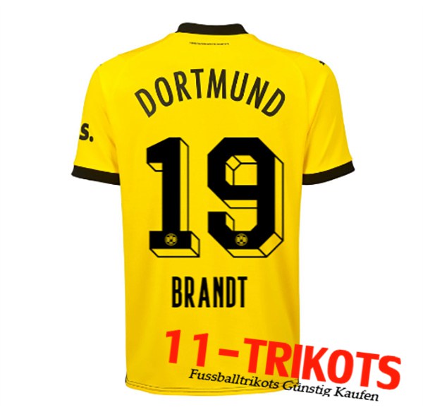 Dortmund BVB (BRANDT #19) 2023/2024 Heimtrikot