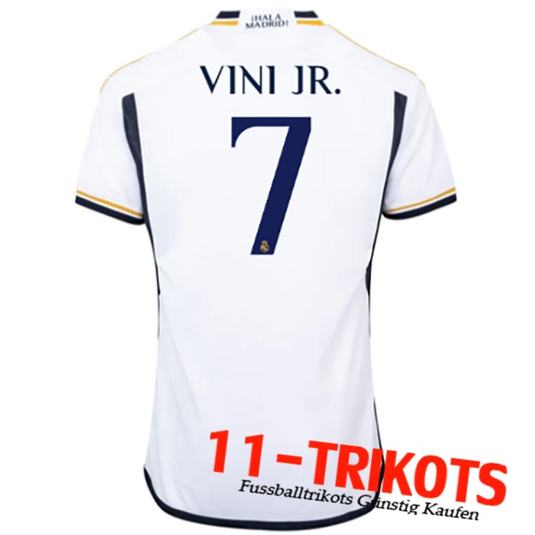 Real Madrid (VINI JR. #7) 2023/2024 Heimtrikot