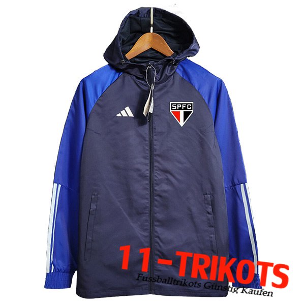 Sao Paulo FC Windjacke Navy blau 2023/2024