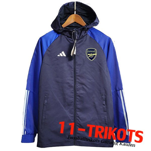 Arsenal Windjacke Navy blau 2023/2024 -04