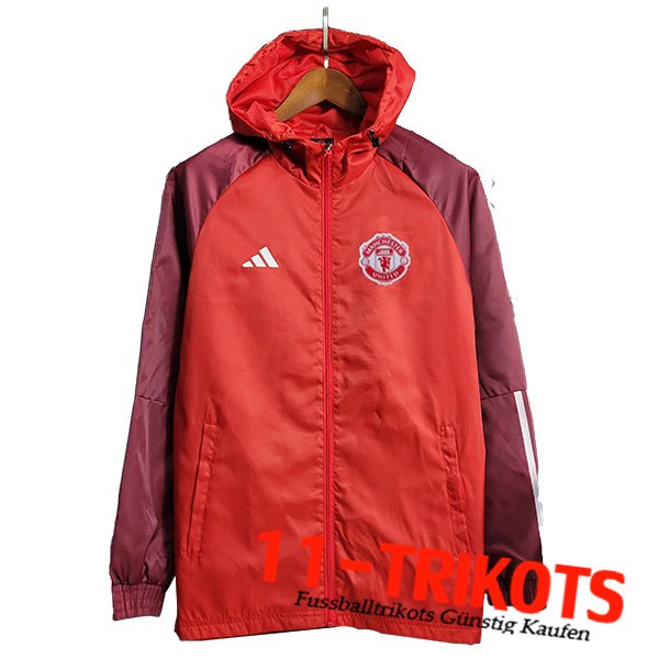 Manchester United Windjacke Rot 2023/2024 -02