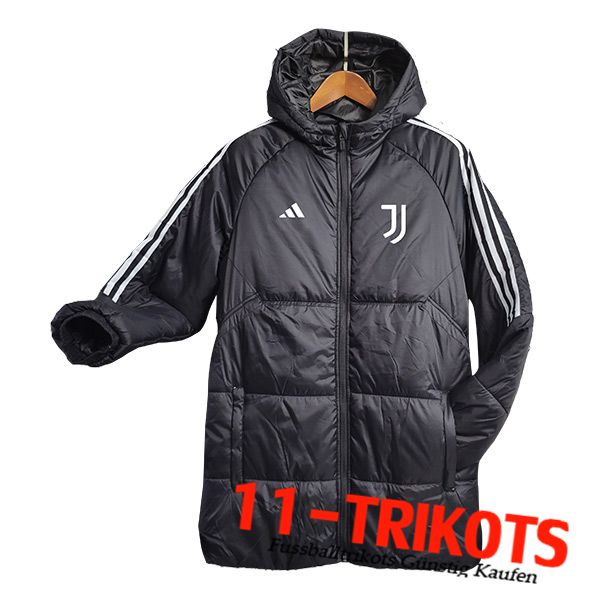 Juventus Neues Daunenjacke Mit Kapuze Weiß 2023/2024