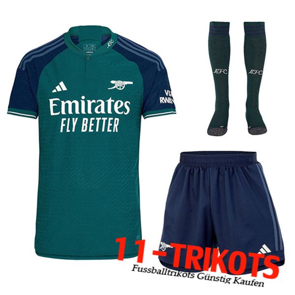 Arsenal Third Trikot (Shorts + Socken) 2023/2024