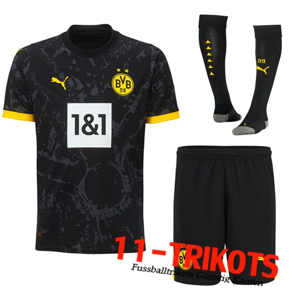 Dortmund Auswärtstrikot (Shorts + Socken) 2023/2024