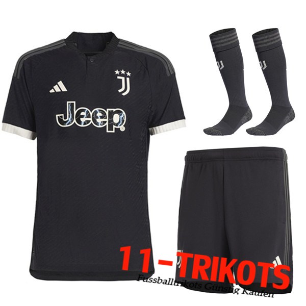 Juventus Third Trikot (Shorts + Socken) 2023/2024
