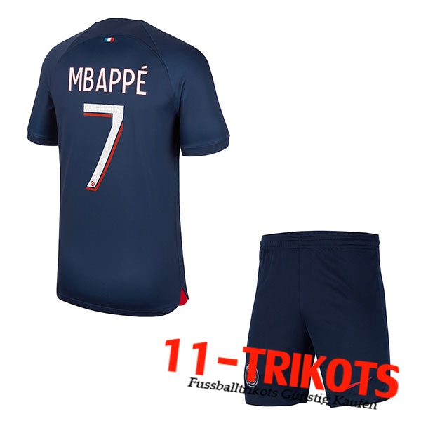 PSG (MBAPPÉ #7) Kinders 2023/2024 Heimtrikot