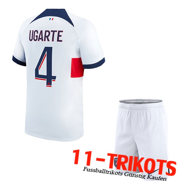 PSG (UGARTE #4) Kinders 2023/2024 Auswärtstrikot