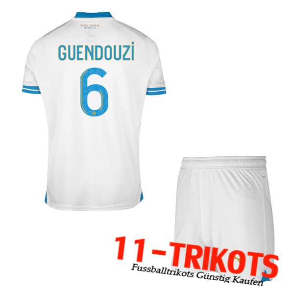 Marseille (GUENDOUZI #6) Kinders 2023/2024 Heimtrikot