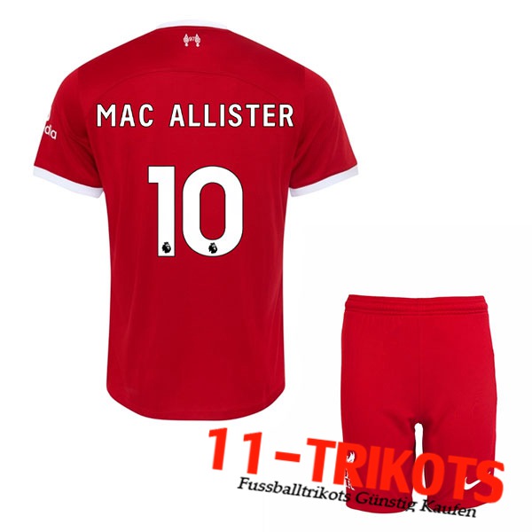 Liverpool (MAC ALLISTER #10) Kinders 2023/2024 Heimtrikot