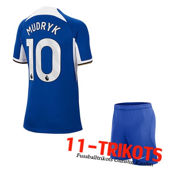 Chelsea (MUDRYK #10) Kinders 2023/2024 Heimtrikot