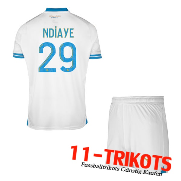 Marseille (NDIAYE #29) Kinders 2023/2024 Heimtrikot