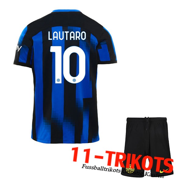 Inter Milan (LAUTARO #10) Kinders 2023/2024 Heimtrikot