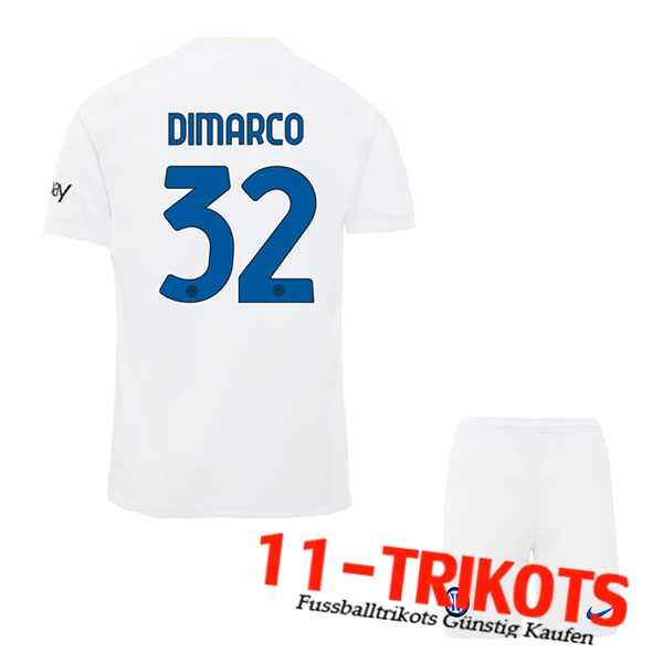 Inter Milan (DIMARCO #32) Kinders 2023/2024 Auswärtstrikot