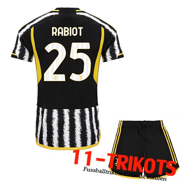Juventus (RABIOT #25) Kinders 2023/2024 Heimtrikot