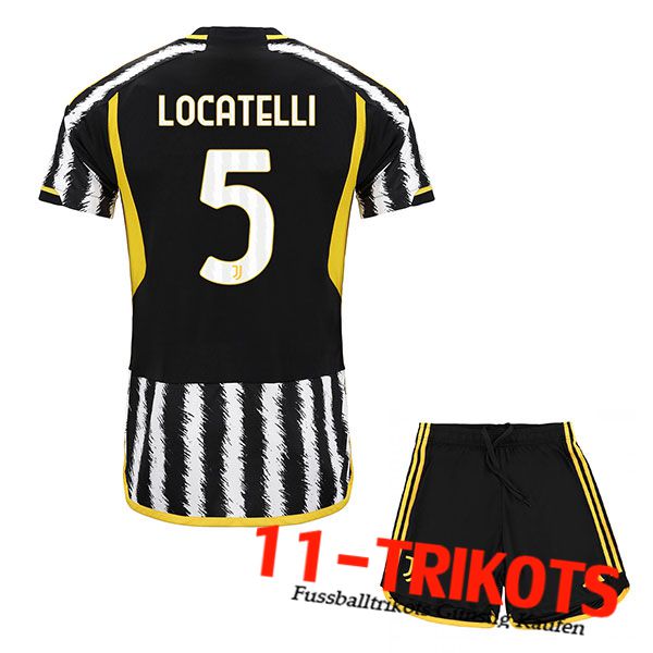 Juventus (LOCATELLI #5) Kinders 2023/2024 Heimtrikot