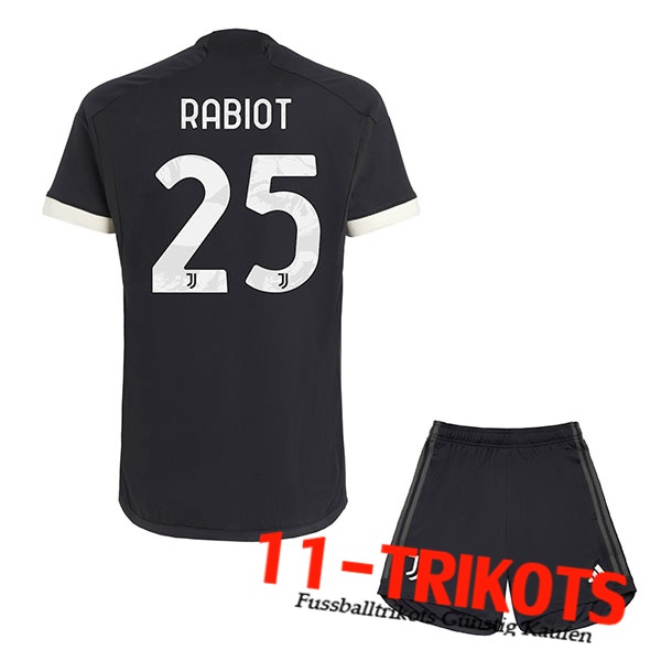 Juventus (RABIOT #25) Kinders 2023/2024 Third Trikot