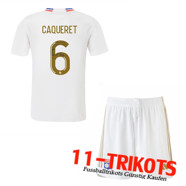 Lyon (CAQUERET #6) Kinders 2023/2024 Heimtrikot