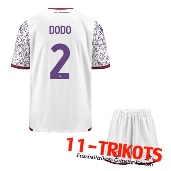 ACF Fiorentina (DODO #2) Kinders 2023/2024 Auswärtstrikot