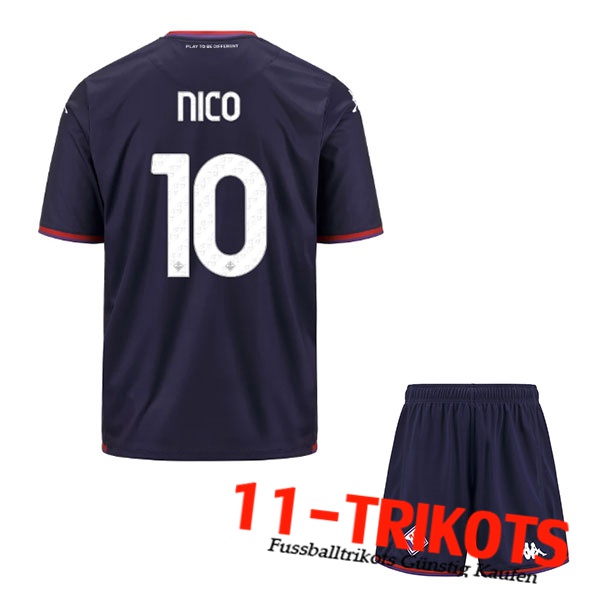 ACF Fiorentina (NICO #10) Kinders 2023/2024 Third Trikot