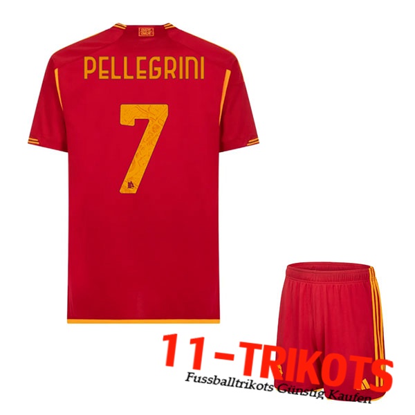 As Rome (PELLEGRINI #7) Kinders 2023/2024 Heimtrikot