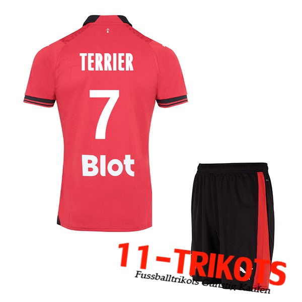 Stade Rennais (TERRIER #7) Kinders 2023/2024 Heimtrikot