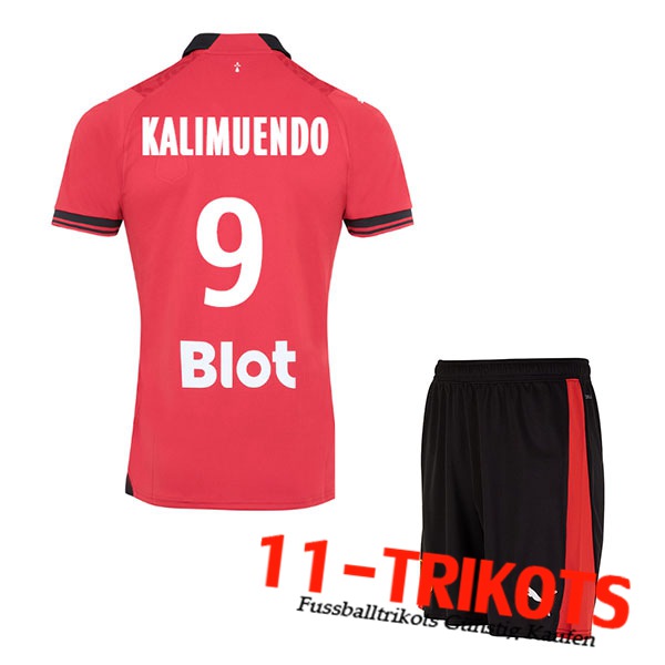 Stade Rennais (KALIMUENDO #9) Kinders 2023/2024 Heimtrikot