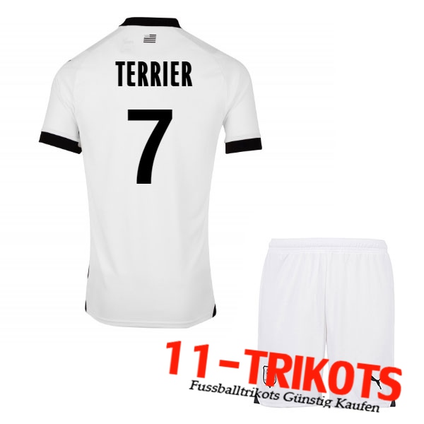 Stade Rennais (TERRIER #7) Kinders 2023/2024 Auswärtstrikot