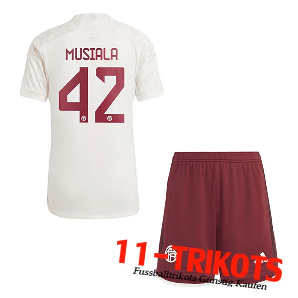 Bayern München (MUSIALA #42) Kinders 2023/2024 Third Trikot