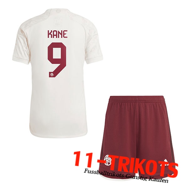 Bayern München (KANE #9) Kinders 2023/2024 Third Trikot