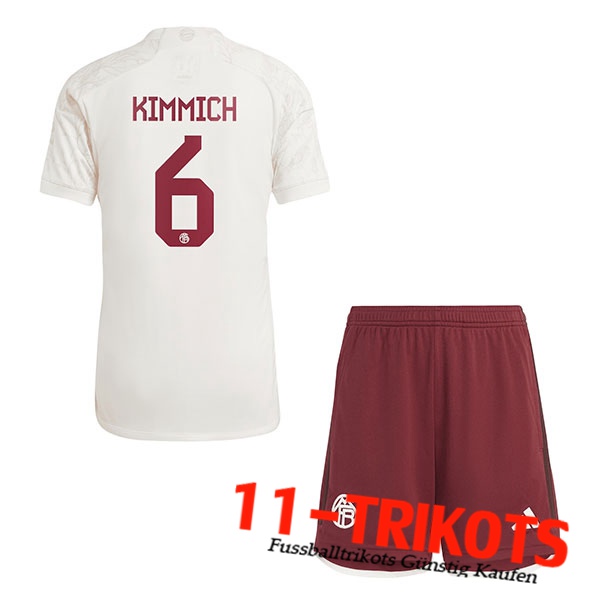 Bayern München (KIMMICH #6) Kinders 2023/2024 Third Trikot