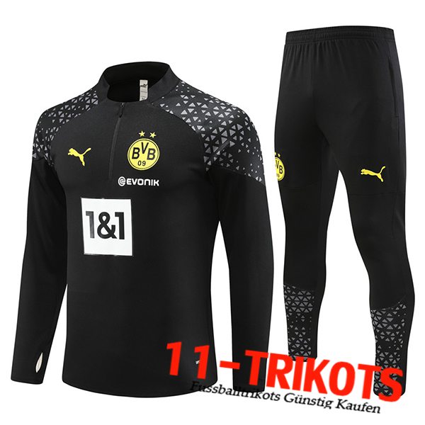 Dortmund Trainingsanzug Schwarz 2023/2024