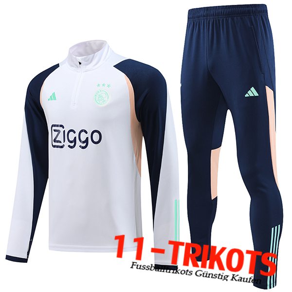 Ajax Trainingsanzug Weiß 2023/2024 -03