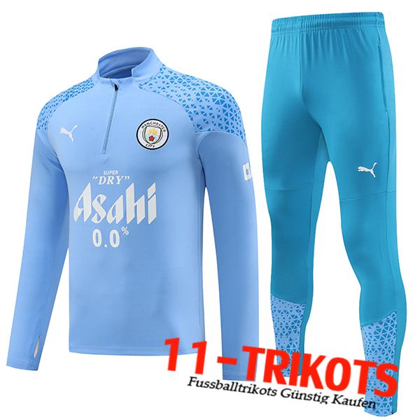 Manchester City Trainingsanzug Hellblau 2023/2024 -03