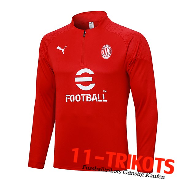 AC Milan Training Sweatshirt Rot 2023/2024