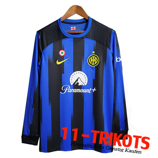 Inter Milan Langarm Heimtrikot 2023/2024