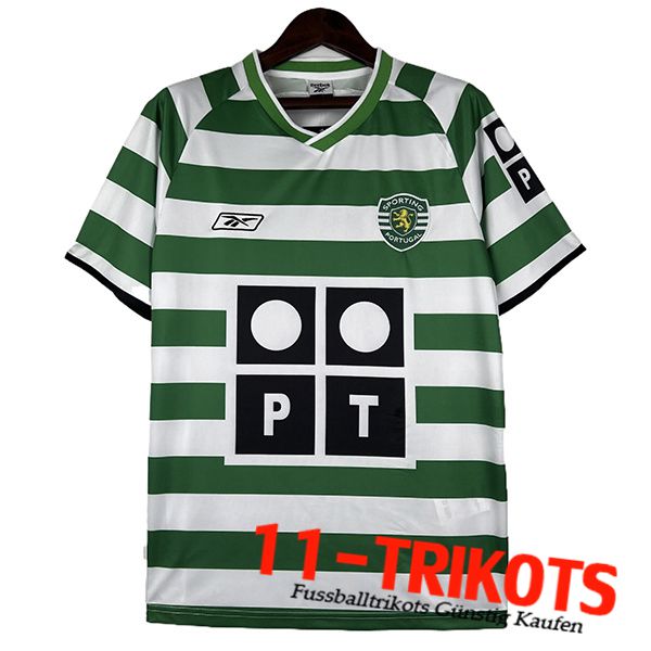 Sporting Lisbon Retro Heimtrikot 2003/2004
