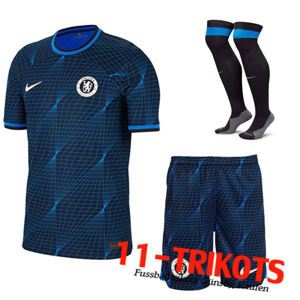 FC Chelsea Auswärtstrikot (Shorts + Socken) 2023/2024