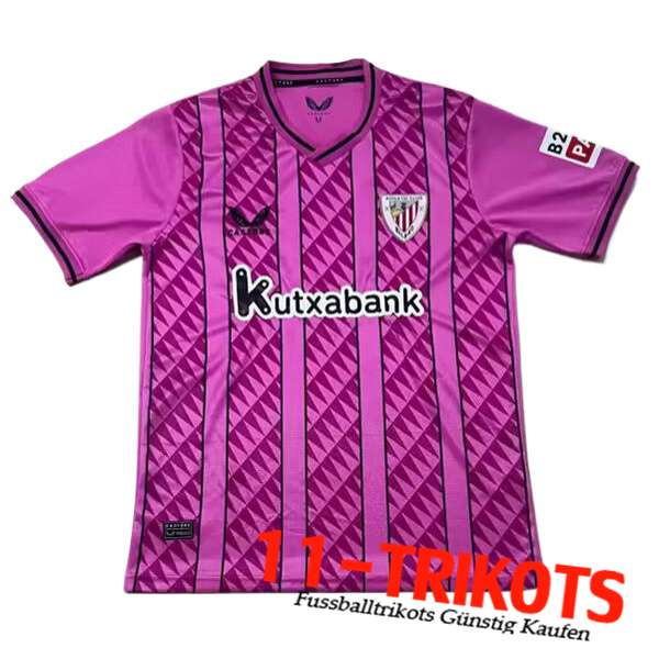 Athletic Bilbao Fussball Trikots Torhuter lila 2023/2024