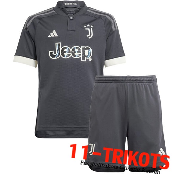 Juventus Kinder Third Trikot 2023/2024