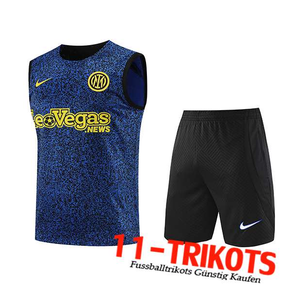 Inter Milan Trainings-Tanktop + Shorts Navy blau 2023/2024