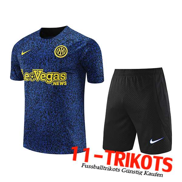 Inter Milan Trainingstrikot + Shorts Navy blau 2023/2024