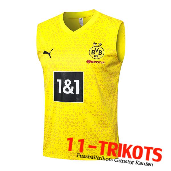 Dortmund Trainings-Tanktop Gelb 2023/2024