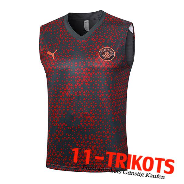 Manchester City Trainings-Tanktop Grau 2023/2024