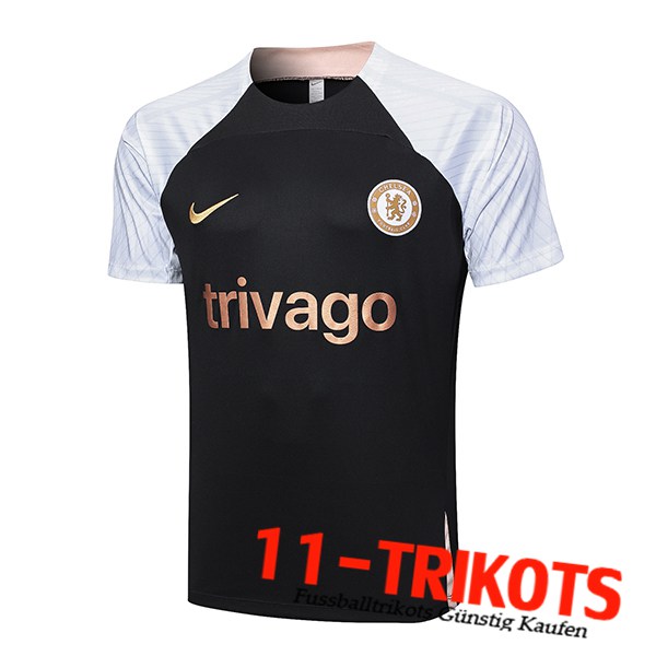 FC Chelsea Trainings-Tanktop Schwarz 2023/2024 -02