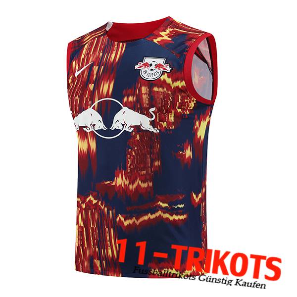 RB Leipzig Trainings-Tanktop Rot/Blau 2023/2024