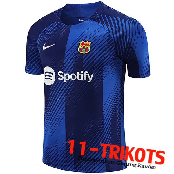 FC Barcelona Trainingstrikot Blau 2023/2024 -02