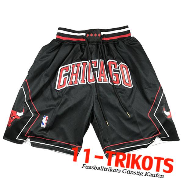 NBA Chicago Bulls Shorts 2023/24 Schwarz