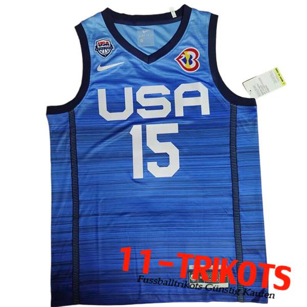 USA Trikot (REAVES #15) 2023/24 Blau