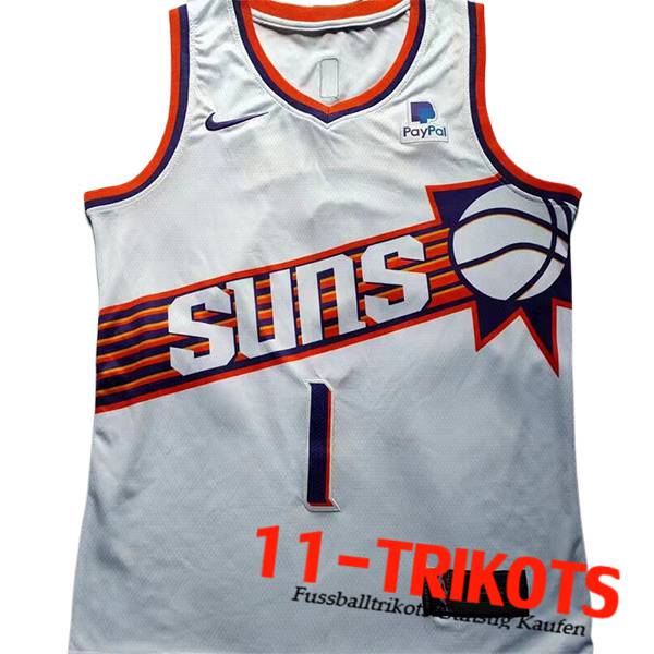 Phoenix Suns Trikot (BOOKER #1) 2023/24 Weiß
